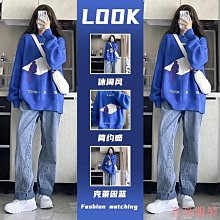 小美の店大尺碼女裝2023春裝新款胖妹妹時尚減齡顯瘦大學T休閒運動兩件套裝褲 歷史價格詳細信息