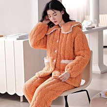 可外穿睡衣女新款法蘭絨加厚長款提花珊瑚絨連帽長款套裝 歷史價格詳細信息