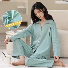 春秋季純棉月子服女士精梳棉雙層紗布長袖全棉睡衣套裝日系家居服 歷史價格詳細信息