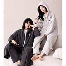 秋冬季情侶開衫睡衣薄款男士青少年女士胖MM休閒居家服自摸帶好運 歷史價格詳細信息