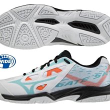 特價 MIZUNO 美津濃 SKY BLASTER 2  羽球鞋 黑白色  71GA204502 [迦勒] 歷史價格詳細信息