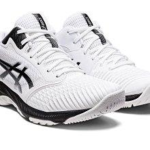 Asics 亞瑟士 排球鞋 Netburner Ballistic FF MT 3 男鞋 白藍 中筒 室內運動 羽排鞋 1053A056103 歷史價格詳細信息