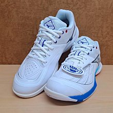 Mizuno 美津濃 羽球鞋 Wave Fang 2 寬楦 女鞋 白 粉 回彈 室內運動 桌球鞋 71GA2313-22 歷史價格詳細信息