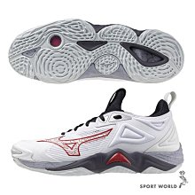 Mizuno 美津濃 排球鞋 Wave Momentum 3 男鞋 女鞋 白 藍 襪套式 抓地 緩衝 室內運動 V1GA2312-21 歷史價格詳細信息