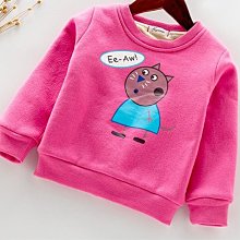 長袖上衣 小熊毛絨絨長袖T恤 刷毛保暖上衣 兒童毛衣 秋冬童裝 CA11707 好娃娃 歷史價格詳細信息