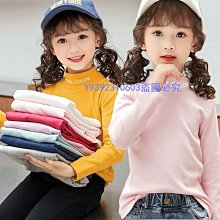 兒童高領打底衫秋冬裝中大童男童條紋長袖T恤女寶寶秋衣純棉上衣 歷史價格詳細信息