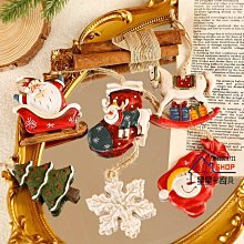 耶誕節裝飾用品LED滿天星燈串掛飾毛氈布麋鹿耶誕樹裝扮拉花吊飾 歷史價格詳細信息