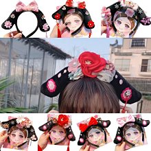 新年中國風花朵流蘇格格旗頭帽旗人兒童髮箍唐裝頭箍藝術拍照髮飾　　滿299發貨!!! 歷史價格詳細信息