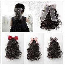 免運假髮馬尾假發女長抓夾式網紅仿真高馬尾輕薄層次公主燙微卷自然馬尾辮 歷史價格詳細信息