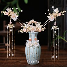 超仙漢頭飾裝 珍珠流蘇 發冠 古風發飾 步搖 髮簪 髮釵 燒藍 明制漢配飾  露天市集  全臺最大的網路購 歷史價格詳細信息