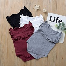 嬰童哈衣套裝三角爬服女寶寶t恤背帶褲頭巾 歷史價格詳細信息