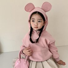 韓版可愛連帽衛衣 女生冬季帽t 新款設計感小清新牛角連帽寬鬆中長款加絨加厚長袖衛衣女 姐妹裝 團體服-餘登米女裝 歷史價格詳細信息