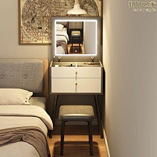 歐式簡約化妝鏡ins風梳妝鏡壁掛貼牆鏡浴室鏡子少女臥室全身鏡 歷史價格詳細信息