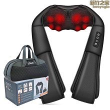按摩披肩肩頸按摩儀揉捏熱敷頸椎按摩器脖子斜方肌頸部腰背部禮品 歷史價格詳細信息