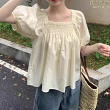 法式白襯衫女夏季短袖設計感小眾襯衣高級感別致漂亮上衣女-格林賣場 歷史價格詳細信息