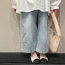 女童牛仔褲春秋洋氣寬鬆2024秋款長褲中大童印花老爹褲秋裝哈倫褲 歷史價格詳細信息