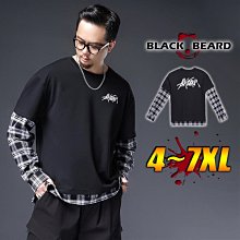 秋冬季格紋拼接長袖大學T男休閒圓領外套男棉質大學男生上衣天天精選 歷史價格詳細信息