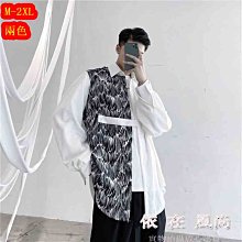 花襯衫男 休閒花朵印花長袖襯衫 印花襯衫男 韓版修身襯衣 男裝潮流青年復古設計碎花襯衫滿【柏優小店】 歷史價格詳細信息