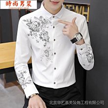 韓版時尚潮流襯衫 男士長襯衫 春夏男裝翻領長袖男式襯衫復古休閒襯衣男格子襯衫潮男衣C720 歷史價格詳細信息