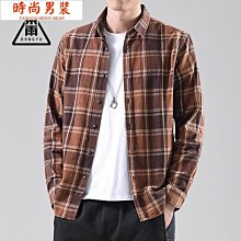 新款東雨男裝春秋新款襯衫牛津紡襯衫日系男休閒長袖全棉襯衫外套男~時尚男裝 歷史價格詳細信息