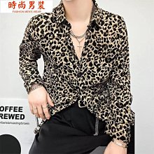 男士復古時尚絲帶提花拼接長袖襯衫 歷史價格詳細信息