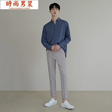 MYQ牛仔短袖襯衫男夏季韓版寬松百搭復古水洗翻領半袖襯衣外套-靚仔男裝 歷史價格詳細信息