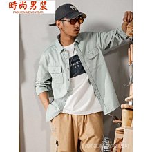設計感春秋季男士襯衫男裝長袖韓版日系韓版拼接襯衣帥氣休閑上衣 歷史價格詳細信息