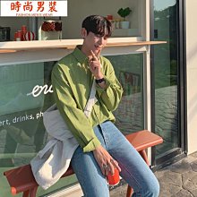 韓版寬鬆素色襯衫男長袖 M-2XL 春秋季潮牌百搭上衣男 高級垂墜感長袖襯衫男 休閒免燙素色襯衫  帥氣學生襯衫 潮流西 歷史價格詳細信息