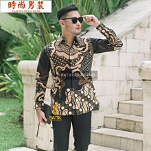 印花高級長袖襯衫男大尺碼時尚薄款緊身燙鑽襯衫春秋歐洲站寸衫韓版長袖 男生長袖文青休閒素色韓系 歷史價格詳細信息