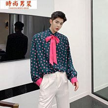 花襯衫 男 設計感小眾長袖襯衣 日系痞帥秋季上衣 ins港風夏季外套男 幾何印花襯衫 男jk上衣 襯衫 男  復古港風 歷史價格詳細信息