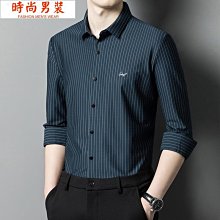 男襯衫休閒上衣打底 秋季假領帶襯衫男新款韓版寬鬆大尺碼港風男士長袖襯衫~時尚男裝 歷史價格詳細信息