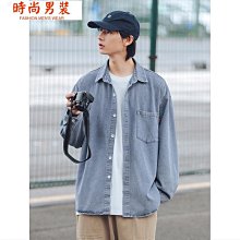 男裝 男襯衫 寬鬆外套 牛仔夾克 飛行外套 翻領工裝外套 長袖襯衫 美式復古牛仔外套 工裝夾克男生 男外套 軍裝外套 歷史價格詳細信息