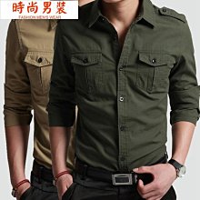 長袖襯衫 戶外拉鍊掛繩口袋設計 防潑水襯衫 罩衫【TJK3801】 現貨＋預購 歷史價格詳細信息