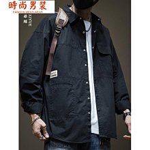 秋季新款男裝休閒亞麻長袖襯衫純色方領麻料商務襯衣男上衣82077 歷史價格詳細信息