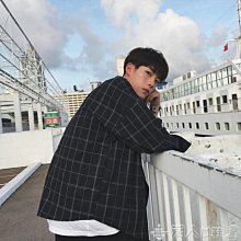 【現貨】格子襯衫 男 長袖 襯衣 男士 薄外套 襯衫 男士秋季寬松潮牌長袖 襯衣 休閑免燙潮流上衣服 男新款 歷史價格詳細信息