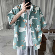 港風夏威夷短袖襯衫男寬松獨立站系列潮牌夏季花襯衣熱銷款男襯衫 歷史價格詳細信息