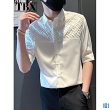 街頭集市襯衫長袖春秋季休閒潮牌高級感男士潮流痞帥緊身襯衫男裝2023新款 價格比較,價格查詢,歷史價格詳細信息