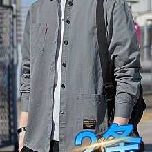 襯衫男長袖春夏季2023新款潮牌痞帥休閑外套韓版潮流男士棉質襯衣-靚仔男裝 歷史價格詳細信息