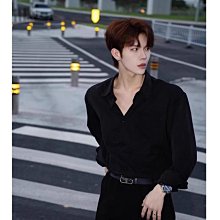 黑色垂感襯衫 男 長袖高級感襯衫 國風復古工裝外套 男裝 大碼襯衣 新中式襯衫外套 刺繡襯衫 男長袖襯衫 金屬扣唐裝 歷史價格詳細信息