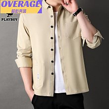 新款襯衫男士春季寬松休閑港風大碼情侶裝襯衫外套潮C740  A 歷史價格詳細信息