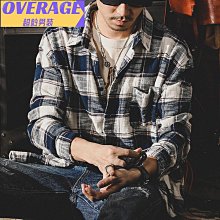 格子長袖襯衫男 春秋季 潮流ins休閒夏季 薄款外套 港風 寬鬆 襯衫 歷史價格詳細信息