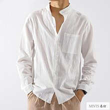 麻襯衫男 長袖日系男士襯衫 長袖襯衫 男士白襯衫 中國風男裝襯衣  寬鬆大碼男士薄外套 棉麻休閒上衣 港風襯衣-潮男服飾 歷史價格詳細信息