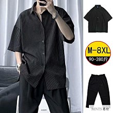 大尺碼 條紋襯衣  寬鬆條紋小清新長袖襯衫 休閒襯衣 學院風襯衫(LJH1859)【FIZZE】 歷史價格詳細信息