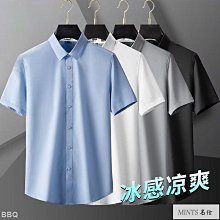 短袖白襯衫男修身工裝職業純色商務正裝男襯衣男裝寸衫免燙棉 印花襯衫 純色襯衫 短袖襯衫 歷史價格詳細信息