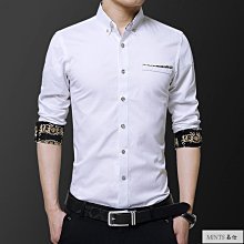襯衫 男生白色長袖襯衫 M-5XL商務休閒素色翻領大尺碼襯衫 韓版正式 男上衣 工作襯衫 歷史價格詳細信息