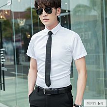 夏季短袖襯衫男 韓版修身襯衫 潮流休閒襯衣◇□♙夏季七分袖襯衫男薄款韓版修身潮流帥氣學生立領短袖白襯衣中 歷史價格詳細信息