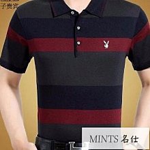 純棉短袖T恤男士翻領夏裝上衣2024新款高端體桖商務純色POLO衫潮 男短袖T恤 男短T 襯衫 針織短袖 歷史價格詳細信息