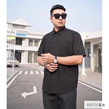 短袖襯衫男夏季冰絲男裝2024新款高級感痞帥氣立領五5分中袖襯衣 歷史價格詳細信息