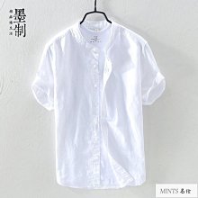小立領短袖棉麻上衣棉麻衫 短袖襯衫【0081G】 歷史價格詳細信息