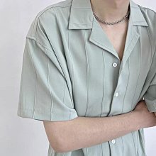夏季冰絲短袖襯衫男款寬松休閑沙灘薄款花寸衫中國風半透網紗襯衣-靚仔男裝 歷史價格詳細信息